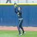 Michigan outfielder junior Nicole Sappingfield catches a ball during the sixth inning of their game against Iowa at Alumni field Saturday, April 20.
Courtney Sacco I AnnArbor.com